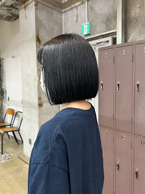 ブルーブラック×ボブ