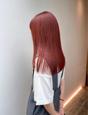 デザインカラー/レイヤーカット/ウェットヘア