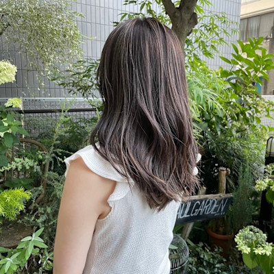 美容室ALi　白髪ぼかしハイライト