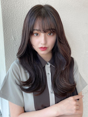 美髪/髪質改善/韓国/エアリーロング/ナチュラルレイヤー