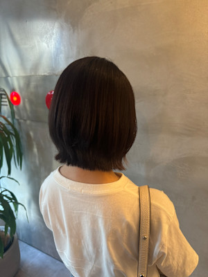 ボブレイヤー レイヤーカット トレンドヘア 韓国ヘア 池袋