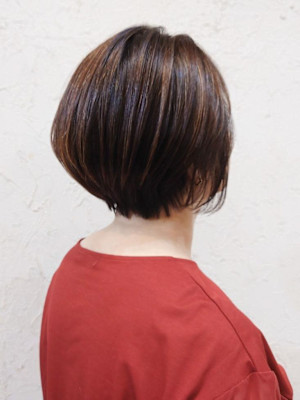 【Flor_戸塚】*大人ショートボブ＋モカブラウン＊