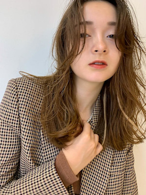 【SeeK NEXT立川】韓国風ヘア/顔周りレイヤー