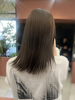 質感再整カラー/髪質改善トリートメント