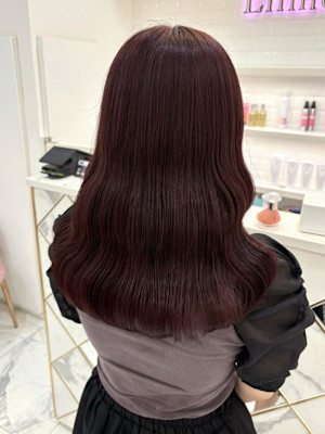 ブリーチなしロイヤルピンクラベンダー＊まゆ