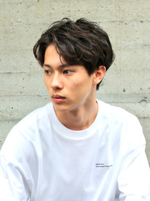 センターパート/韓国マッシュ/コンマヘア