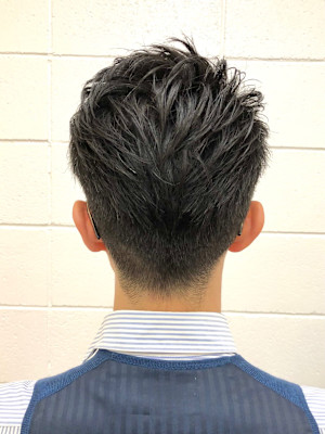 30代40代50代大人メンズ刈り上げビジネスショートカット