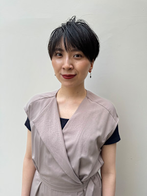 大人かっこいいレディースベリーショートヘア