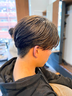 【IRIE HAIR赤坂】ニュアンスパーマ×メンズカット