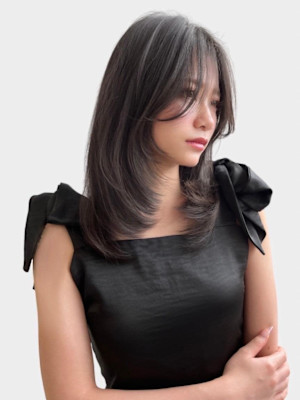 ワンカールでキマる☆前上がりフェイスレイヤー