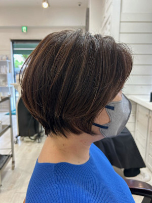 terrace岩政/ショートボブ/30代40代/姪浜