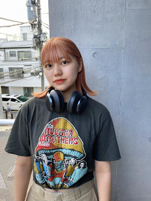 ハイトーンカラー　オレンジカラー　キツネカラー　ブリーチ