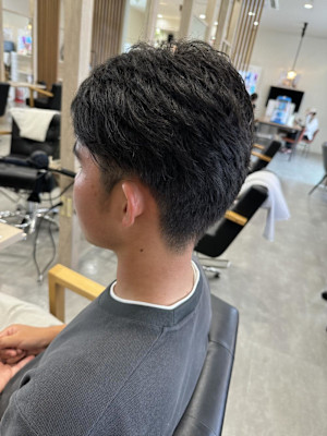 スッキリマッシュヘア