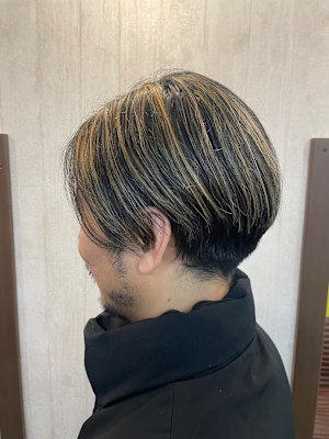 GIENT メンズカット　メンズカラー