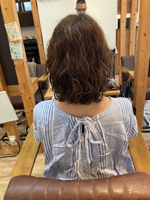 お客様髪質改善データ1295（白髪染めを使わない色）