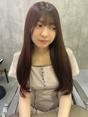 【SOLVER　山田】髪質改善+ピンクベージュ