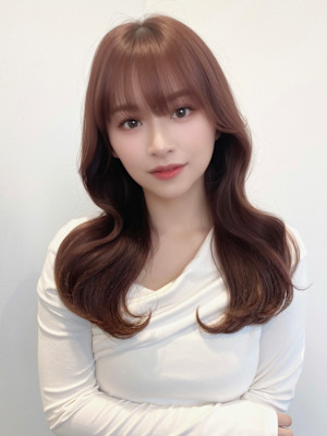 20代30代40代レイヤーカット前髪韓国ヘアくびれヘア大人美