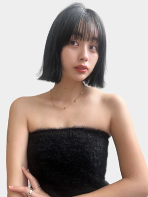 20代30代40代くびれヘア似合わせカット白髪ぼかしアースカ