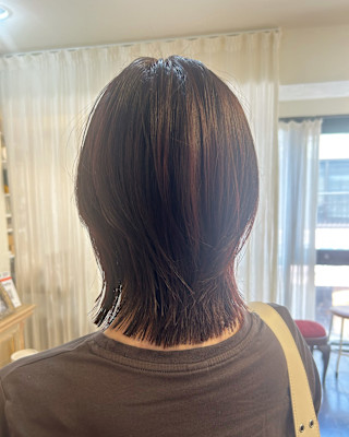 レディースボブレイヤースタイル