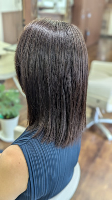 髪質改善×カラー