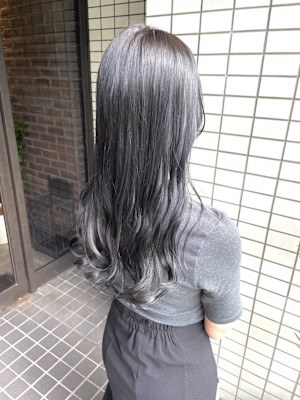 ブルーブラック/ロングスタイル