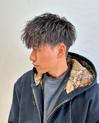 横浜ソフトツイストスパイラルパーマメンズツイストパーマヘア