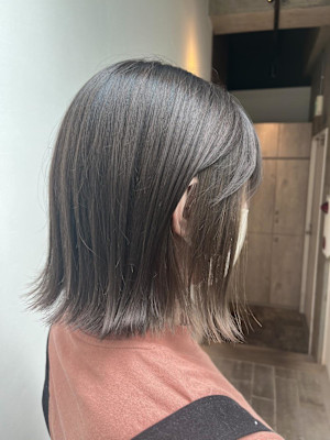 美髪/大人かわいい/こなれミディ/サンドベージュ