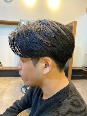 【IRIE HAIR赤坂】ニュアンスパーマ×センターパート