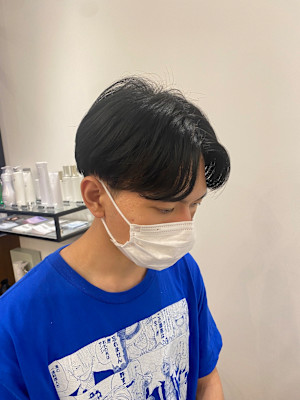 池袋/メンズヘア/メンズスタイル/センターパート