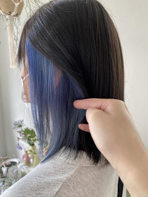 《花屋併設》インナーカラー