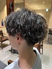 成人式パーマスタイル