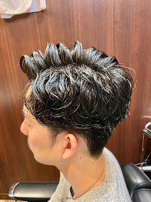 ナチュラル7：3パーマ