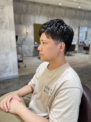 爽やかツーブロック