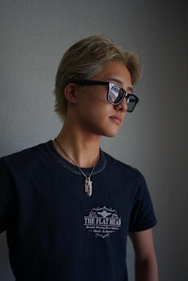 スパイキーショート/ブリーチカラー/メンズカット/平塚美容院