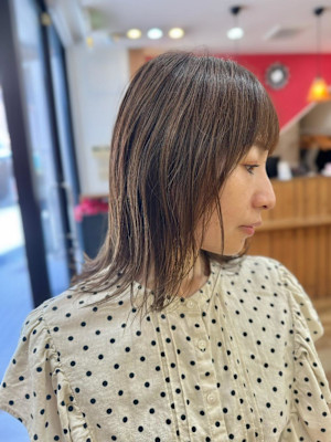 外ハネミディアム