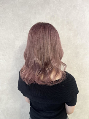 miu　人気なピンクベージュカラー