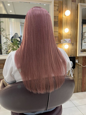 【黒田】ピンクベージュ