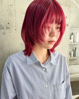 レイヤースタイル×レッド