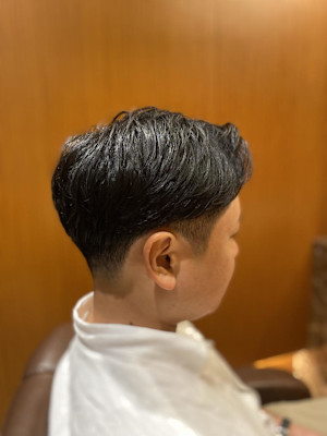 銀座 理容室 ツーブロック