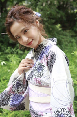 浴衣着付＆ヘアアレンジ（シニョンhair）