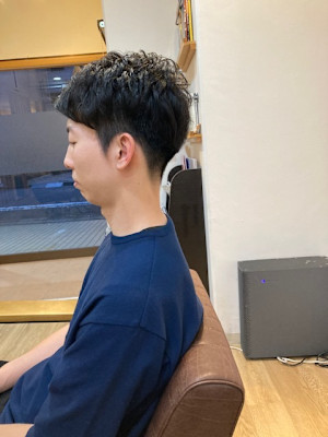 お客様髪質改善データ1295（デザインカット）