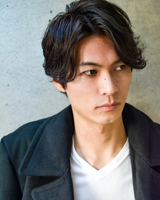 【SOHO NEWYORK銀座】メンズセンターパート×パーマ