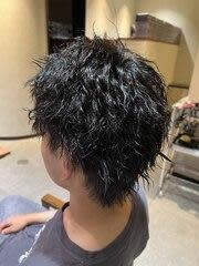 ツイストパーマスタイル