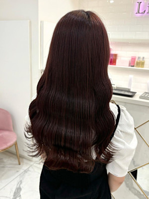 ブリーチなしピンクカラー＊まゆ