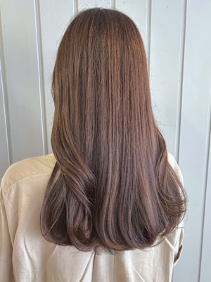 ミルクティーベージュ ベージュカラー ハイトーン 透明感