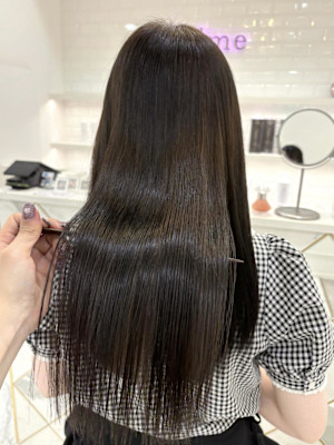 サブリミック髪質改善×グレージュ＊まゆ