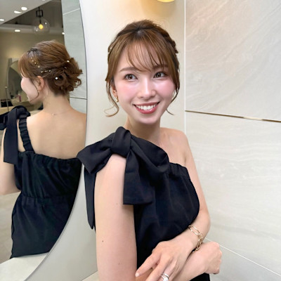 ボブでもできるヘアーセット　担当/仙波泰明