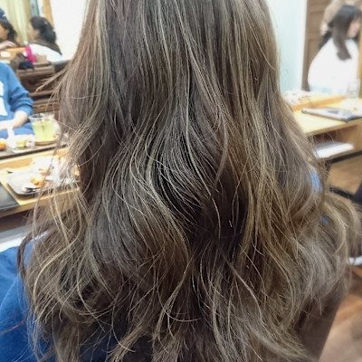 白髪ぼかしハイライト