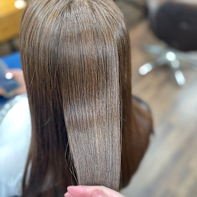 髪質改善ストレート