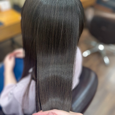 髪質改善ストレート